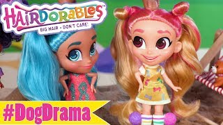 Dog Drama  Hairdorables Official Toy Parody Episode [upl. by Archaimbaud]