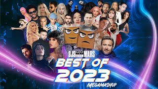 Djs From Mars  Best of 2023 Megamashup  40 Songs in 8 Minutes [upl. by Suh]