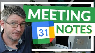 How to add Meeting Notes in Google CalendarUpdate Alert [upl. by Fokos]