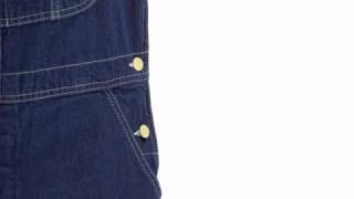 Dickies Mens Rinsed Indigo Denim Bib Overalls  Blain’s Farm amp Fleet [upl. by Eilyak]