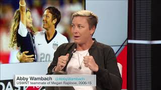 Abby Wambach  Megan Rapinoe has the right to protest [upl. by Devonne247]