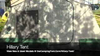 Hillary Tent Dome and Canvas 3 Room Cabin Camping Tents [upl. by Aved]