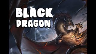 Dungeons and Dragons Lore Black Dragon [upl. by Llemert]