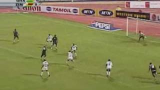 Ghana vs Zimbabwe  Africa Cup of Nations Egypt 2006 [upl. by Leonie]