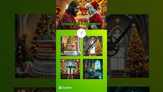 Help Your Saviour make the right decision 🎉  Christmas quiz jesus biblestudy shorts [upl. by Hammel]