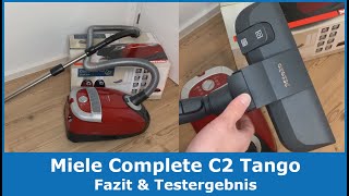 Fazit des Miele Complete C2 Tango EcoLine Staubsauger mit Beutel im Test Vorteile und Nachteile [upl. by Arahsit]