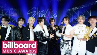 Stray Kids Accepts Top KPop Album Award for quot5Starquot  Billboard Music Awards 2023 [upl. by Vijar]