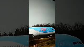 Manchester Man to Alicante ALC Dreamliner 787 TUI Off to Benidorm Holidays start on take off [upl. by Ahsitauq]