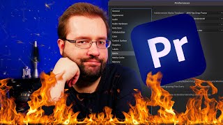 Premiere Pro Preference Settings You NEED To Change in 2024 [upl. by Mima]