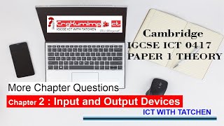 IGCSE ICT Chapter 2 More Past Questions [upl. by Nnaes]