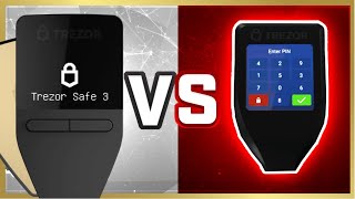 Trezor Safe 3 vs Trezor Model T  Is It Worth The Upgrade [upl. by Suedaht]