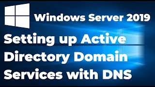 Setting up Active Directory in Windows Server 2019 Step By Step Guide [upl. by Shuler]