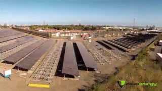 Bardzour  8 mois de chantier photovoltaïque en 1 min  Photovoltaic plant construction timelapse [upl. by Ardel850]