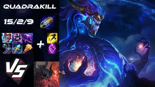 MID Aurelion Sol vs Aatrox QUADRAKILL  EU Master Patch 1419 [upl. by Googins]