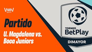 UNIÓN MAGDALENA VS BOCA JUNIORS  TORNEO BETPLAY DIMAYOR 20242  FECHA 16 [upl. by Neerual]