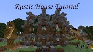 Minecraft 12x17 RusticMedieval House Tutorial  Part 1 [upl. by Joey313]