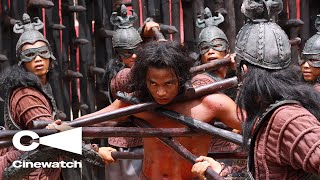 Ong Bak 3  Almost Beaten to Death Scene [upl. by Salvidor]