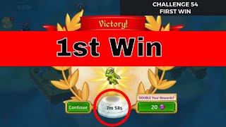 Merge Dragons  Challenge 54 🌟 First Win 🌟 [upl. by Sacul680]