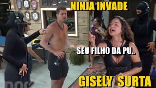 TRETA GENERALIZADA NINJA INVADE E GISELY P CIMA SACHA EXPUL… [upl. by Eintihw244]