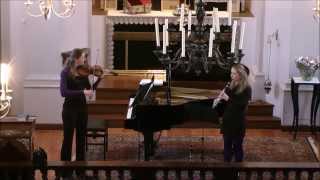 Hindemith  Duo for violin and clarinet  Vivezza Trio [upl. by Corvese]