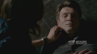 Castle 7x06 quotTime of Our Livesquot closedcaptioned Castle is Shot Beckett Recues Him Back Real World [upl. by Arrol]