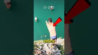 Extremely Risky Cliff Diving Challenge fitness sports sports [upl. by Lorak]