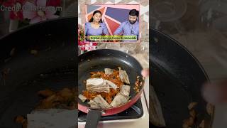 💥✨Snehan kanniga’s favourite karuvadu dish🐠🤤snegan karuvadu karuvaduthokku shorts [upl. by Adlare729]