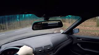 BMW e46 325i driving GOPRO HD POV [upl. by Knutson]