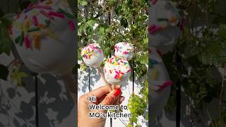 Cake pops recipe Starbucks cake pops  baking recipe cakepopsrecipe viralvideo [upl. by Yedsnil]