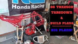 Disassembly amp Build Plans Trx250R [upl. by Giordano]