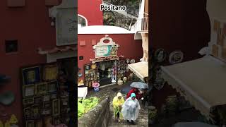 Positananın eşsiz güzelliklerini yağmurla birlikte dolaşıyoruz travel italy fypシ゚viral beautiful [upl. by Hanschen]