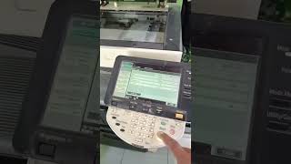 Reset code error mesin fotocopy konika minolta bizhub 361 421 501 dst [upl. by Ahseirej]
