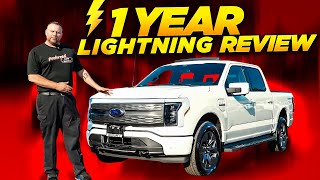 F150 LIGHTNING  1 YEAR REVIEW [upl. by Stilwell]