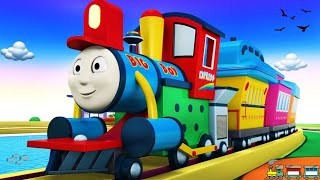 Train Adventures MustWatch Cartoons for Little Conductors 🚂🌟  Kids Cartoons [upl. by Schatz]