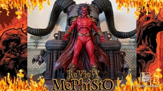 👹🔥Terrifying Marvel Legends Mephisto Custom Figure  Throne RevealReview Happy Hasbro Halloween🎃💀 [upl. by Anyrak962]