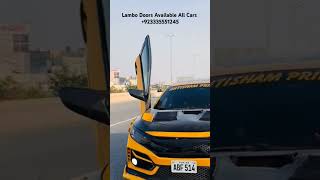 Universal Lambo Doors Available All Cars automobile sbcmodifier hondacars civicmodified shorts [upl. by Klinges]