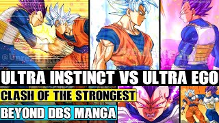 Beyond Dragon Ball Super Mastered Ultra Instinct Goku Vs Ultra Ego Vegeta Clash Of The Strongest [upl. by Violeta]