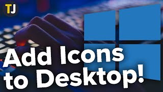 How to Add Icons to Your Windows 10 Desktop [upl. by Martguerita]