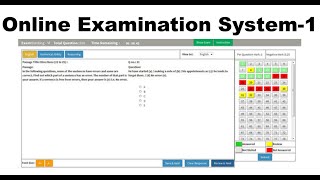 Online Examination System Project Part125  ASPNET CORE [upl. by Dionisio]