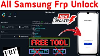 💥 BooM 💥 Finally All Galaxy Frp Bypass Free Tool ✅ All Samsung Frp Unlock Android 11121314 2024 [upl. by Salomone]