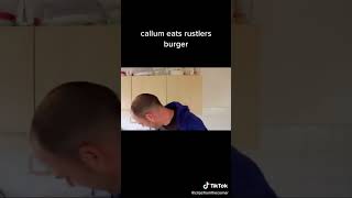 callumscorner callum contracts Calvid19 by eating a burger rustlers cheeseburger [upl. by Anees]