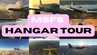 MSFS Hangar Tour  Goodbye msfs2020 [upl. by Heilner]