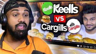 KEELLS VS CARGILLS  SHORT EATS  SRI LANKAN FOOD maguasmr [upl. by Erdua]