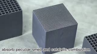 Honeycomb activated carbon [upl. by Einned814]