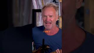 Sting  Englishman in New YorkLive [upl. by Hilar]