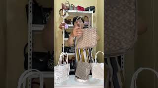 Review Tas Wanita Tote Bag Goyard Anjou Mini Murah [upl. by Attenra]