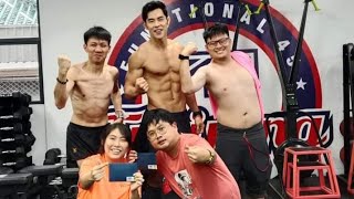 Jordan Yeoh Special Appearance for workouts at F45 Studio [upl. by Midian476]