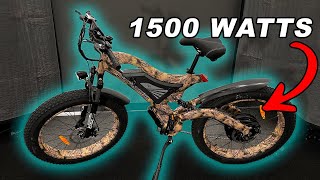 The Most Powerful Ebike Aostirmotors S18 1500w Mountain Ebike [upl. by Eula]