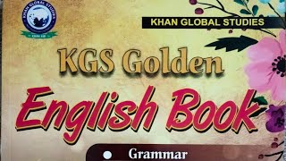 KGS Golden English Book By PS Sir  Priyanshu Sir  Khan Sir 2024 [upl. by Linoel601]