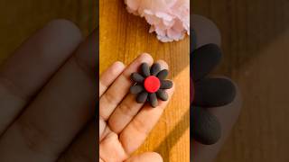 Clay flower diy 🌼✨ song music clayartidea claycraftofficial clayart clayflowermaking [upl. by Irbua]